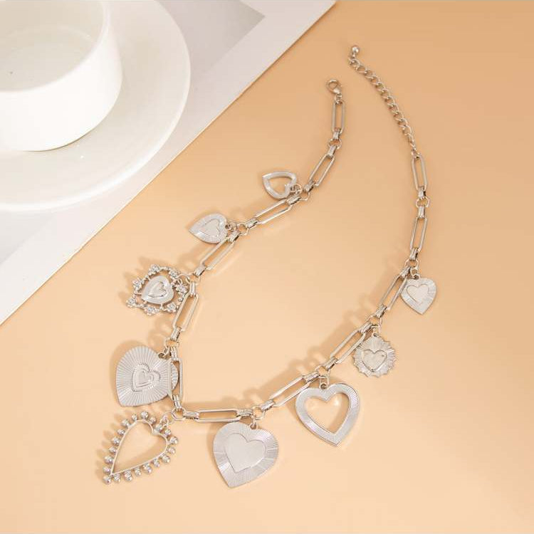 Amora Heart Charm Necklace